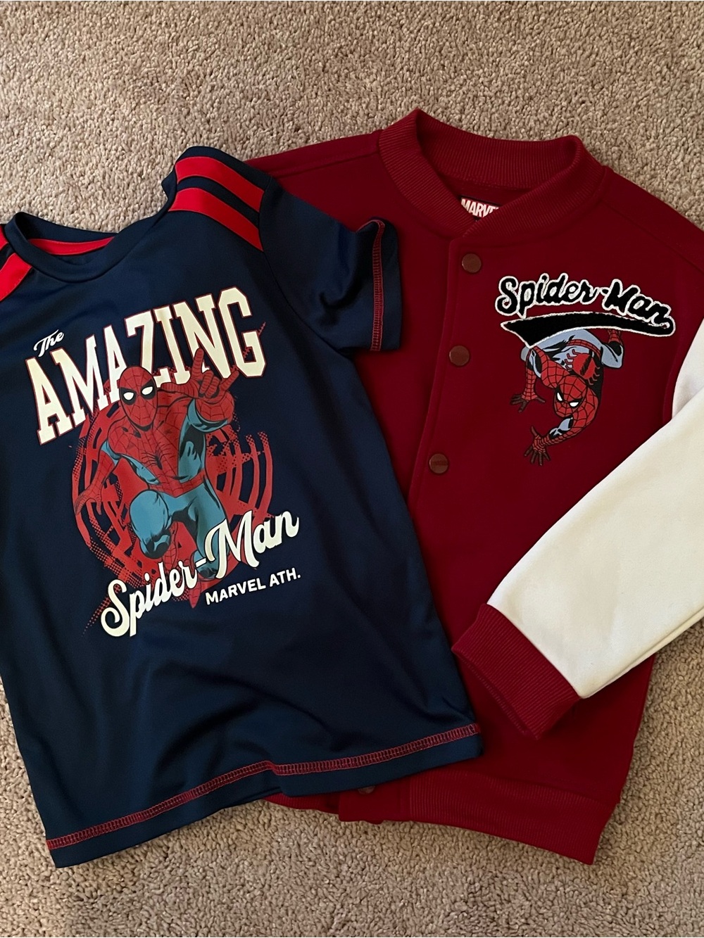 Boys Spider-Man Shirt & Jacket